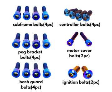 Surron LBX titanium kit
