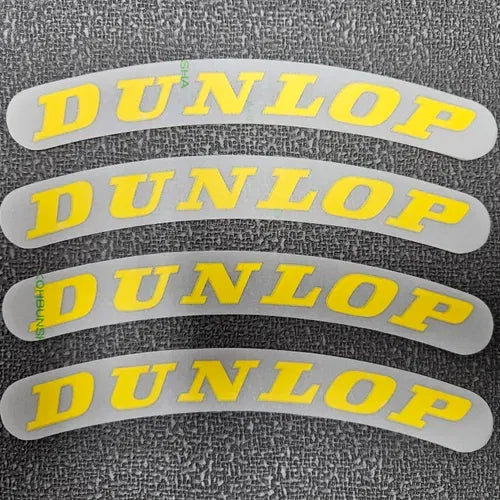 Dunlop Tire Sticker (4 PACK)